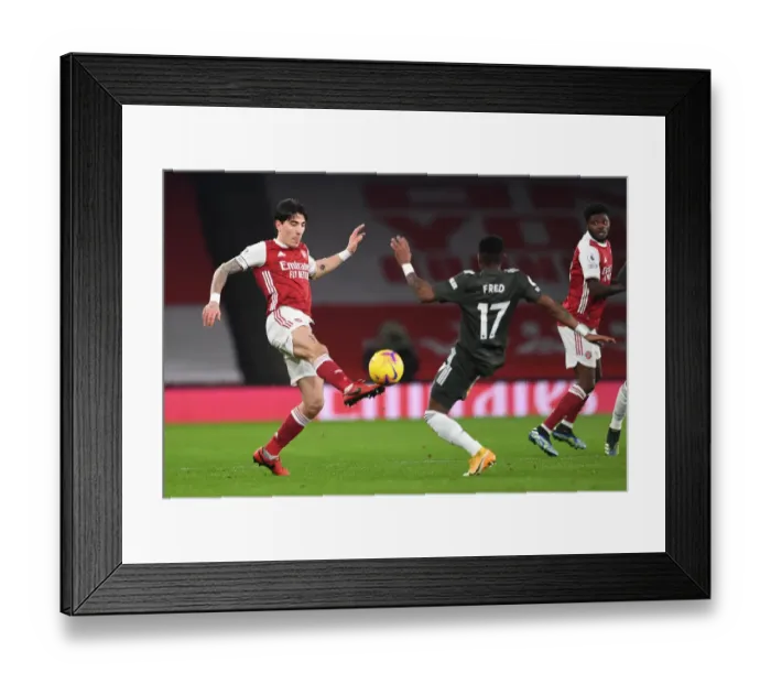 Framed Print : Arsenal vs Manchester United: Empty-Stand Clash (2020-21) Framed Print : Arsenal vs Manchester United: Empty-Stand Clash (2020-21)