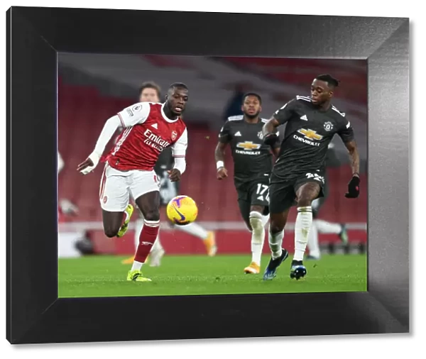 Arsenal vs Manchester United: Pepe vs Wan-Bissaka Clash in Empty Emirates Stadium (Premier League 2020-21)