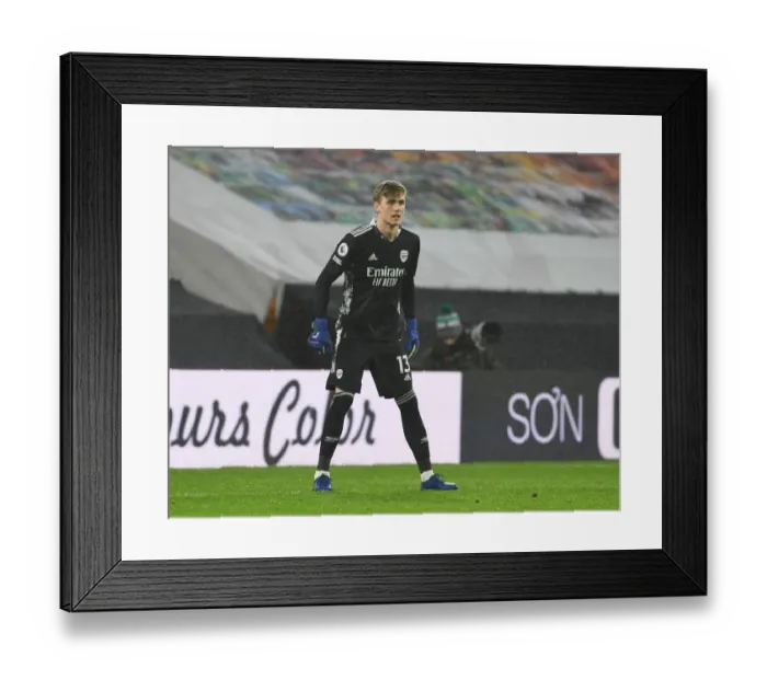 Framed Print : Arsenal's Alex Runarsson in Action: Wolverhampton Wanderers vs Arsenal (Premier League 2020-21) Framed Print : Arsenal's Alex Runarsson in Action: Wolverhampton Wanderers vs Arsenal (Premier League 2020-21)