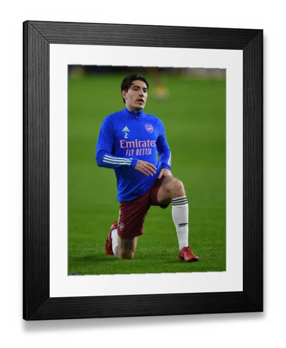 Framed Print : Hector Bellerin Gears Up: Arsenal's Readiness Against Wolverhampton Wanderers in Premier League Framed Print : Hector Bellerin Gears Up: Arsenal's Readiness Against Wolverhampton Wanderers in Premier League