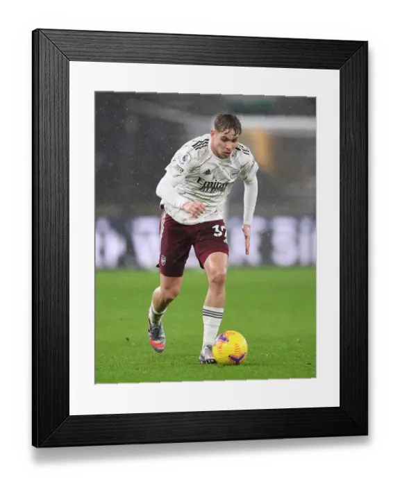 Framed Print : Emile Smith Rowe Shines: Arsenal's Premier League Victory Against Wolverhampton Wanderers Framed Print : Emile Smith Rowe Shines: Arsenal's Premier League Victory Against Wolverhampton Wanderers