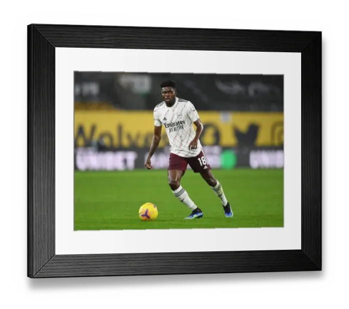 Framed Print : Thomas Partey in Action: Arsenal vs Wolverhampton Wanderers, Premier League 2020-21 Framed Print : Thomas Partey in Action: Arsenal vs Wolverhampton Wanderers, Premier League 2020-21