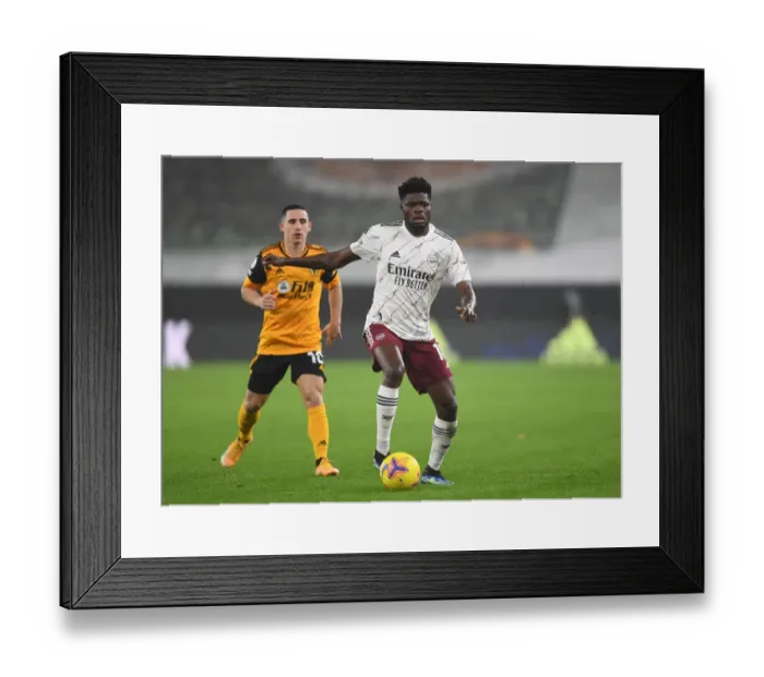 Framed Print : Thomas Partey in Action: Arsenal vs. Wolverhampton Wanderers, Premier League 2020-21 Framed Print : Thomas Partey in Action: Arsenal vs. Wolverhampton Wanderers, Premier League 2020-21