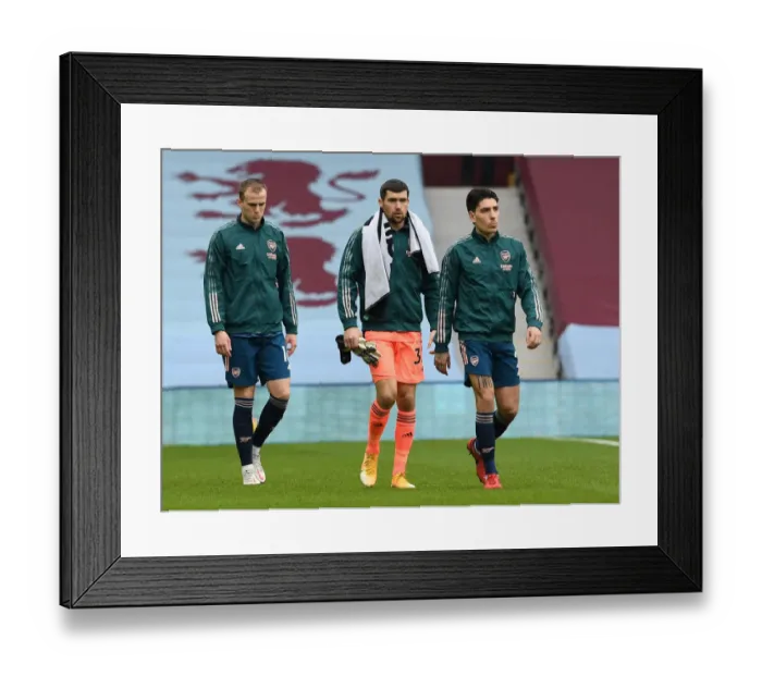 Framed Print : Aston Villa v Arsenal - Premier League