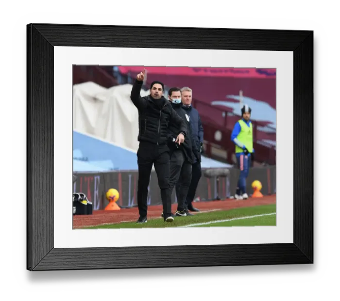 Framed Print : Mikel Arteta at the Helm: Aston Villa vs. Arsenal, Premier League 2020-21 Framed Print : Mikel Arteta at the Helm: Aston Villa vs. Arsenal, Premier League 2020-21