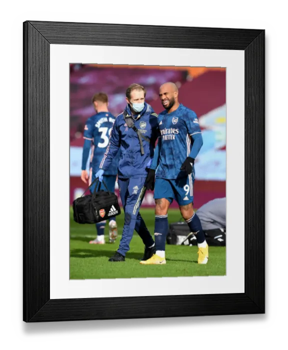 Framed Print : Alexandre Lacazette Exits Pitch: Aston Villa vs. Arsenal, Premier League 2020-21 Framed Print : Alexandre Lacazette Exits Pitch: Aston Villa vs. Arsenal, Premier League 2020-21