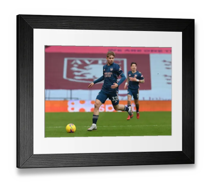 Framed Print : Emile Smith Rowe in Action: Aston Villa vs. Arsenal, Premier League 2020-21 Framed Print : Emile Smith Rowe in Action: Aston Villa vs. Arsenal, Premier League 2020-21