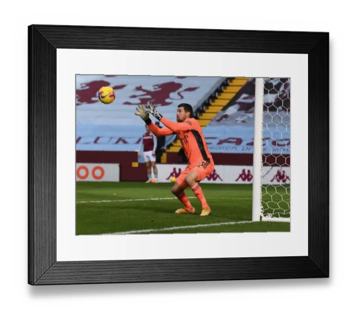 Framed Print : Mat Ryan in Action: Arsenal vs. Aston Villa, Premier League 2020-21 Framed Print : Mat Ryan in Action: Arsenal vs. Aston Villa, Premier League 2020-21