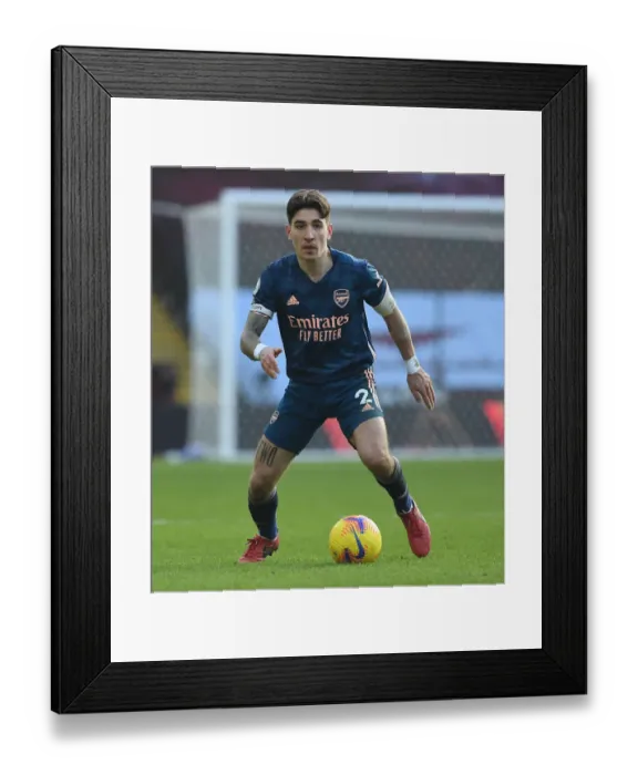 Framed Print : Arsenal's Hector Bellerin at Empty Villa Park: Aston Villa vs Arsenal, Premier League 2021 Framed Print : Arsenal's Hector Bellerin at Empty Villa Park: Aston Villa vs Arsenal, Premier League 2021