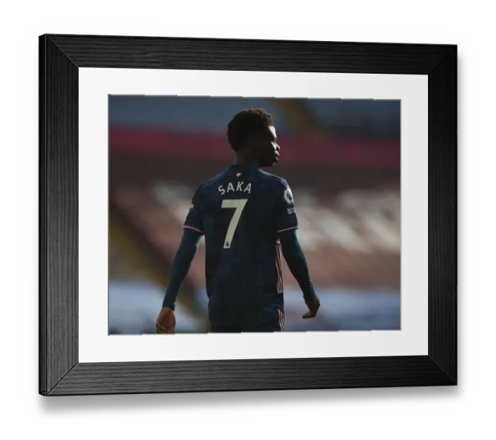 Framed Print : Arsenal's Bukayo Saka in Action at Empty Villa Park: Aston Villa vs Arsenal, Premier League 2021 Framed Print : Arsenal's Bukayo Saka in Action at Empty Villa Park: Aston Villa vs Arsenal, Premier League 2021
