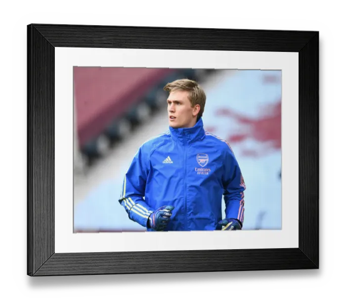 Framed Print : Arsenal's Alex Runarsson Prepares for Aston Villa Clash in Empty Villa Park (Aston Villa vs Arsenal, 2021-22 Premier League) Framed Print : Arsenal's Alex Runarsson Prepares for Aston Villa Clash in Empty Villa Park (Aston Villa vs Arsenal, 2021-22 Premier League)