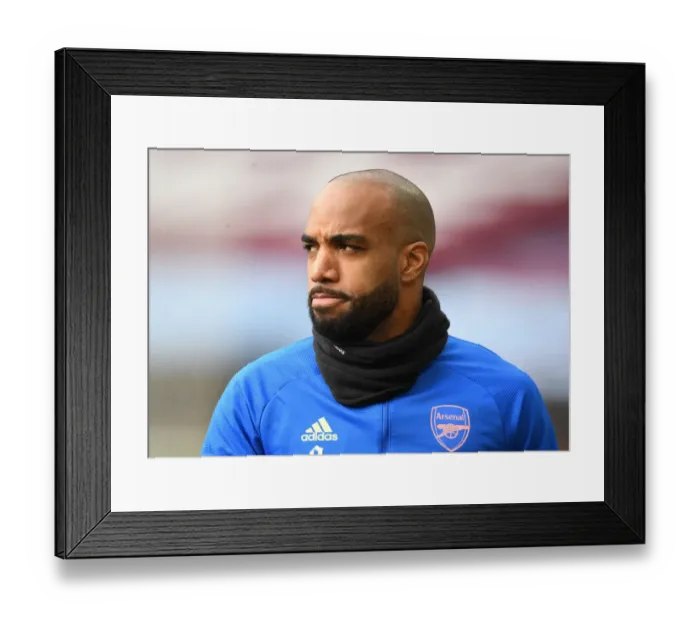 Framed Print : Alex Lacazette Prepares for Aston Villa Showdown at Empty Villa Park (Aston Villa vs Arsenal, 2020-21 Premier League) Framed Print : Alex Lacazette Prepares for Aston Villa Showdown at Empty Villa Park (Aston Villa vs Arsenal, 2020-21 Premier League)