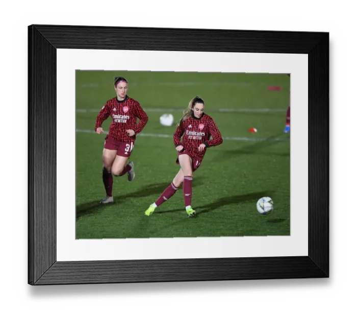 Framed Print : Arsenal Women Prepare for FA WSL Showdown Against Chelsea