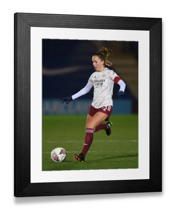 Framed Print : Arsenal's Lia Walti in Action during FA WSL Clash against Chelsea Women