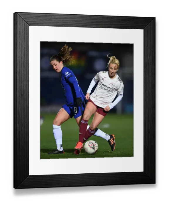 Framed Print : Clash of Queens: Beth Mead vs. Melanie Leupolz in FA WSL Showdown Framed Print : Clash of Queens: Beth Mead vs. Melanie Leupolz in FA WSL Showdown