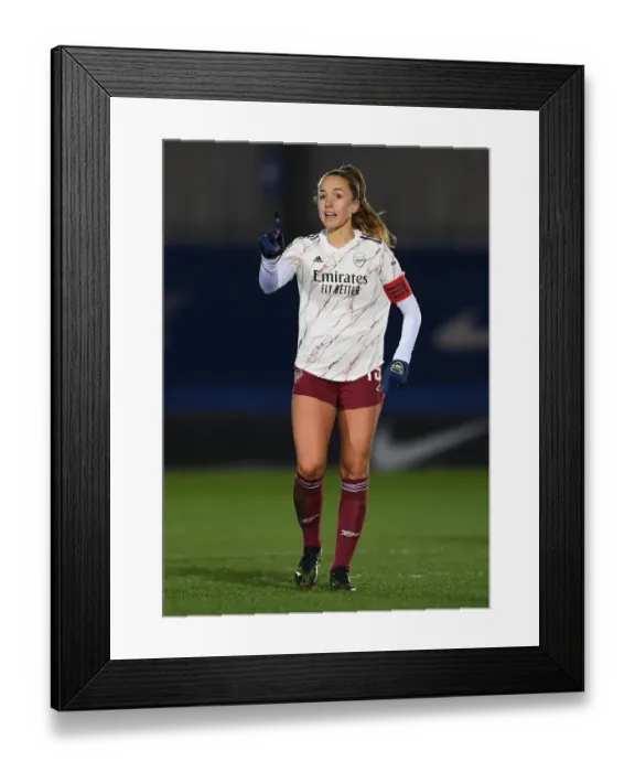 Framed Print : Arsenal's Lia Walti in Action against Chelsea Women in FA WSL Clash