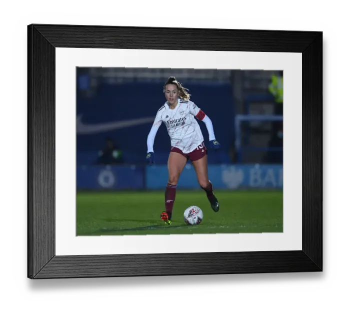 Framed Print : Arsenal's Lia Walti in Action at Chelsea Women's FA WSL Match
