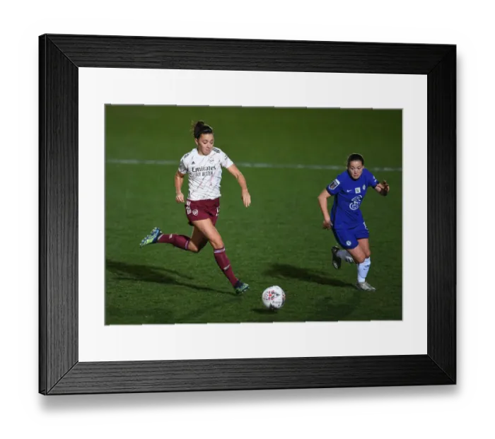 Framed Print : Clash of Titans: McCabe vs. Kirby - Chelsea Women vs. Arsenal Women, FA WSL Framed Print : Clash of Titans: McCabe vs. Kirby - Chelsea Women vs. Arsenal Women, FA WSL