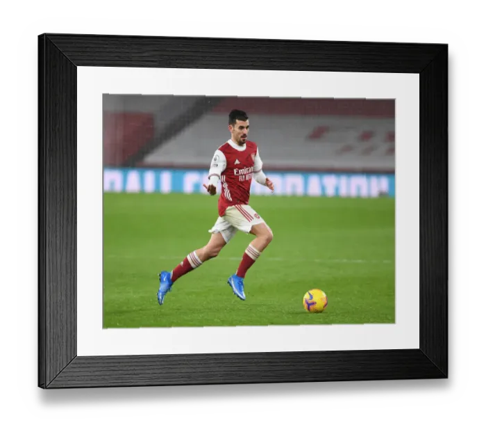 Framed Print : Arsenal vs Leeds United: Dani Ceballos in Action at the Emirates Stadium, Premier League 2020-21 Framed Print : Arsenal vs Leeds United: Dani Ceballos in Action at the Emirates Stadium, Premier League 2020-21
