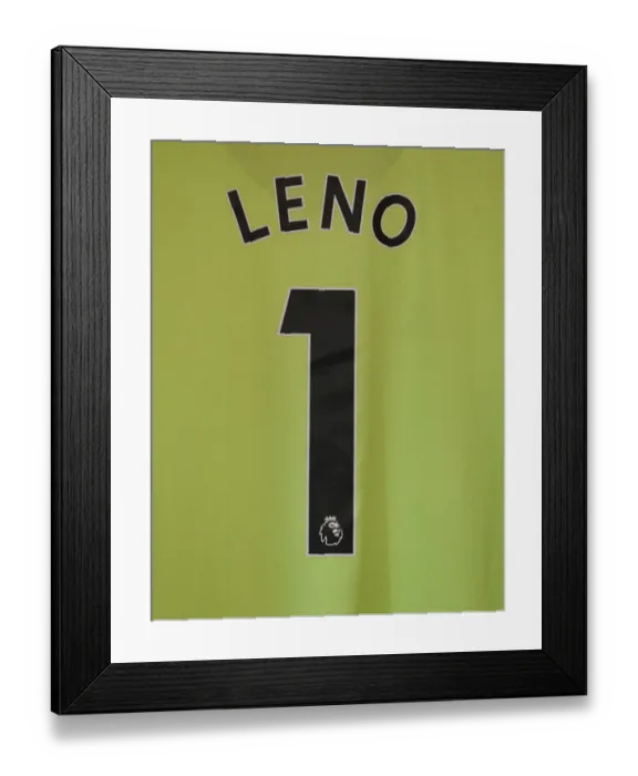 Framed Print : Arsenal: Bernd Leno's Pre-Match Focus at Emirates Stadium (Arsenal v Leeds United, 2020-21)