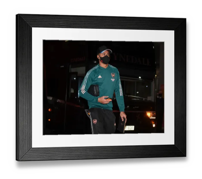 Framed Print : Arsenal's Gabriel Arrives at Emirates Stadium before Arsenal vs Leeds United (Premier League, 2020-21) Framed Print : Arsenal's Gabriel Arrives at Emirates Stadium before Arsenal vs Leeds United (Premier League, 2020-21)