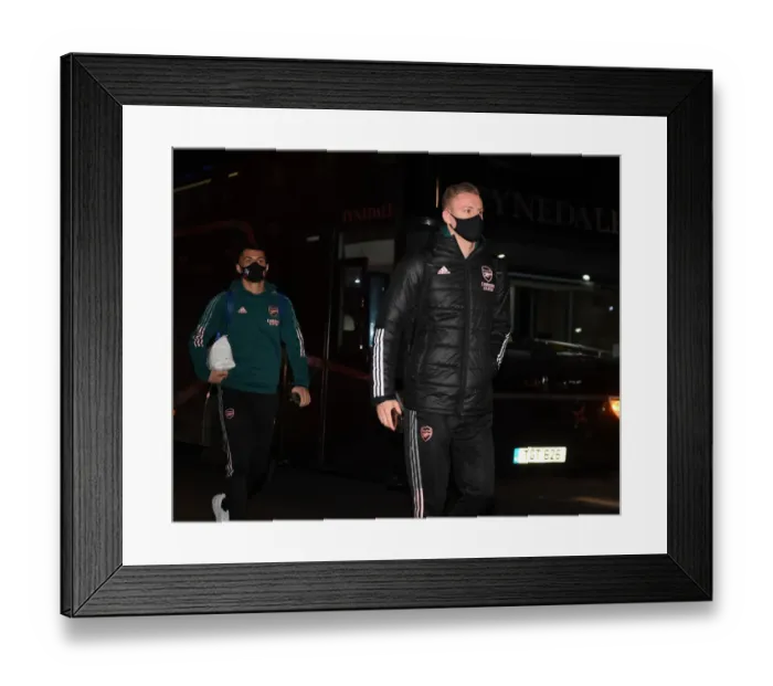 Framed Print : Arsenal's Bernd Leno Arrives at Emirates Stadium for Arsenal vs Leeds United (Premier League 2020-21) Framed Print : Arsenal's Bernd Leno Arrives at Emirates Stadium for Arsenal vs Leeds United (Premier League 2020-21)