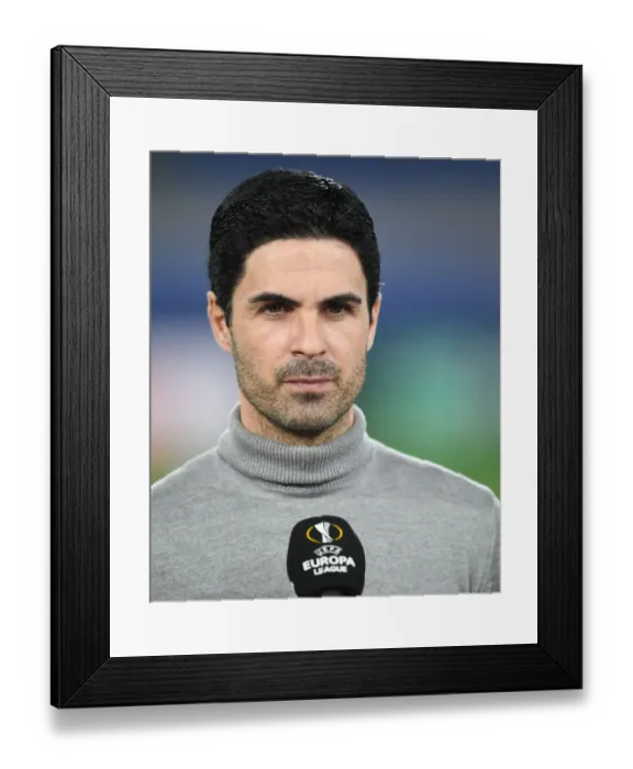 Framed Print : Mikel Arteta Before SL Benfica vs Arsenal FC - UEFA Europa League Round of 32 (2020-21) Framed Print : Mikel Arteta Before SL Benfica vs Arsenal FC - UEFA Europa League Round of 32 (2020-21)