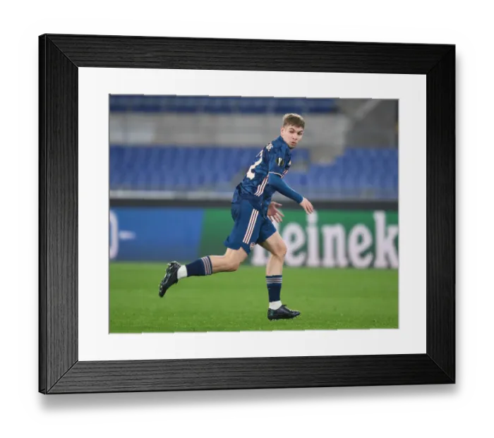Framed Print : Arsenal vs SL Benfica: Europa League Clash at Stadio Olimpico (2020-21), Rome Framed Print : Arsenal vs SL Benfica: Europa League Clash at Stadio Olimpico (2020-21), Rome