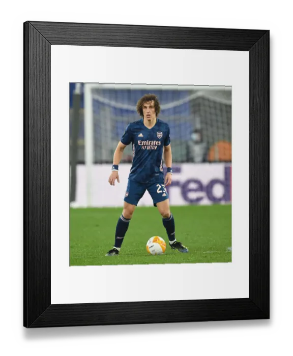 Framed Print : Arsenal vs. SL Benfica: Europa League Clash at Stadio Olimpico, Rome (February 18, 2021)