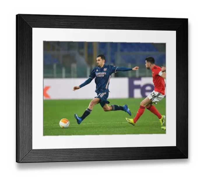 Framed Print : Arsenal vs. SL Benfica: Europa League Showdown at Stadio Olimpico, Rome Framed Print : Arsenal vs. SL Benfica: Europa League Showdown at Stadio Olimpico, Rome