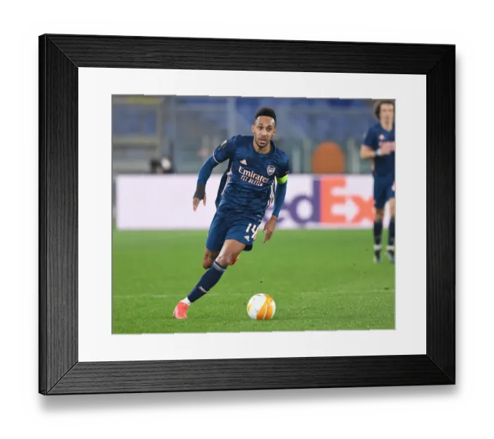 Framed Print : Arsenal vs. SL Benfica: Europa League Showdown at Stadio Olimpico, Rome (2021) Framed Print : Arsenal vs. SL Benfica: Europa League Showdown at Stadio Olimpico, Rome (2021)