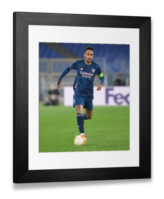 Framed Print : Arsenal vs. SL Benfica: Europa League Battle at Stadio Olimpico, Rome (2021) Framed Print : Arsenal vs. SL Benfica: Europa League Battle at Stadio Olimpico, Rome (2021)