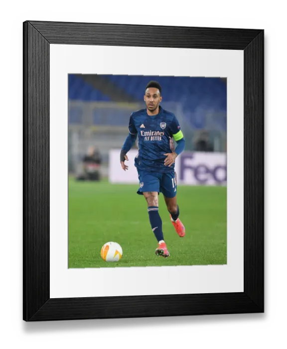 Framed Print : Arsenal vs. SL Benfica: Europa League Showdown at Stadio Olimpico, Rome, 2021 Framed Print : Arsenal vs. SL Benfica: Europa League Showdown at Stadio Olimpico, Rome, 2021
