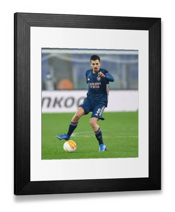 Framed Print : Arsenal vs. SL Benfica: UEFA Europa League Clash at Stadio Olimpico (2021), Rome, Italy