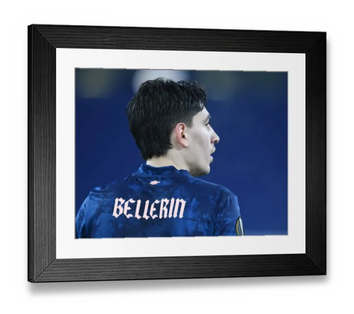 Framed Print : Arsenal vs. SL Benfica: UEFA Europa League Clash at Stadio Olimpico Framed Print : Arsenal vs. SL Benfica: UEFA Europa League Clash at Stadio Olimpico