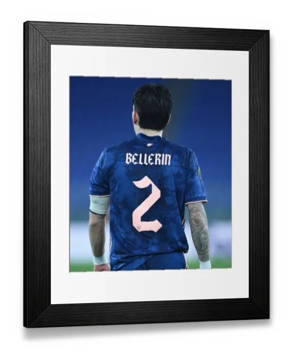 Framed Print : Arsenal vs. SL Benfica: Europa League Showdown at Stadio Olimpico, Rome, 2021