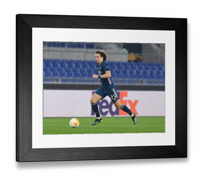 Framed Print : Arsenal vs. SL Benfica: Europa League Clash at Stadio Olimpico, Rome