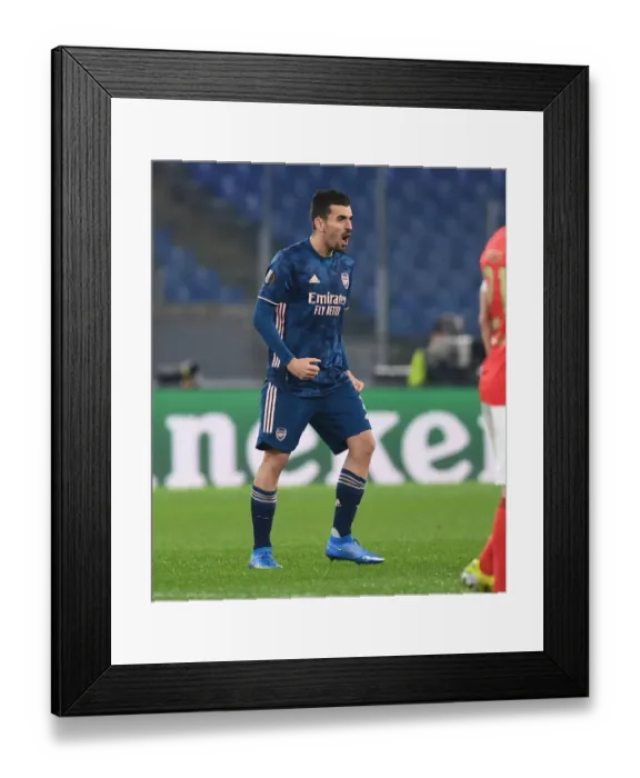 Framed Print : Arsenal vs. SL Benfica: Europa League Clash at Stadio Olimpico, Rome, 2021 Framed Print : Arsenal vs. SL Benfica: Europa League Clash at Stadio Olimpico, Rome, 2021