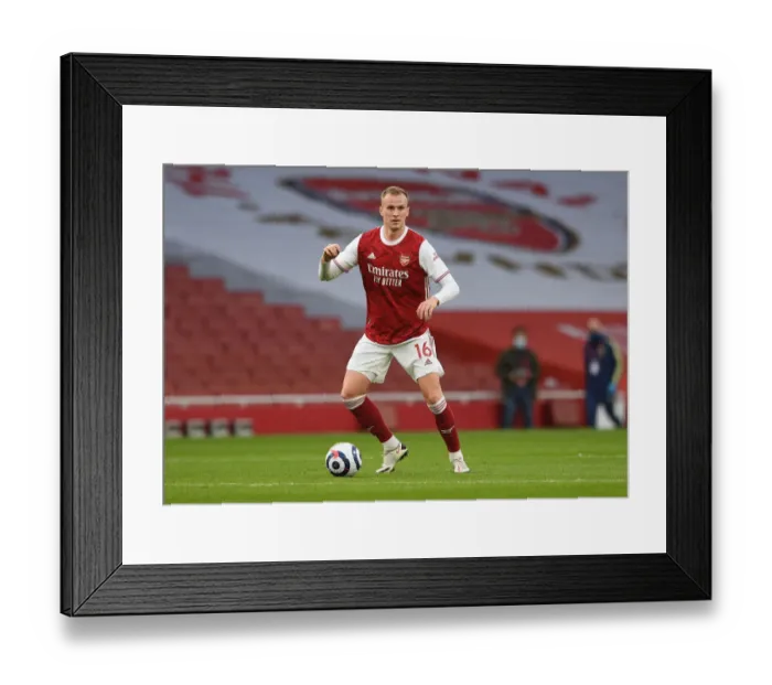 Framed Print : Empty Emirates: Arsenal vs Manchester City (2020-21)