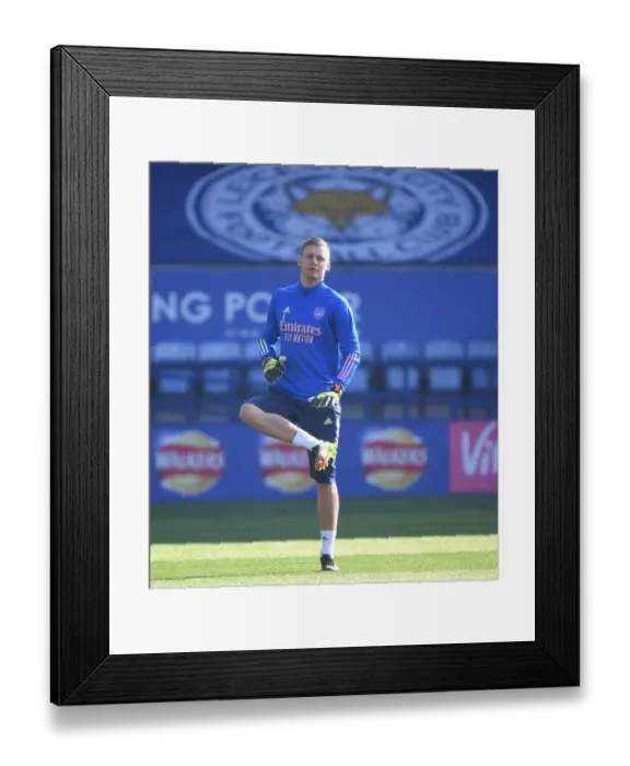 Framed Print : Arsenal's Bernd Leno at Empty Leicester City Stadium: Premier League Clash Amidst COVID-19 Restrictions (Leicester City vs Arsenal, 2021) Framed Print : Arsenal's Bernd Leno at Empty Leicester City Stadium: Premier League Clash Amidst COVID-19 Restrictions (Leicester City vs Arsenal, 2021)