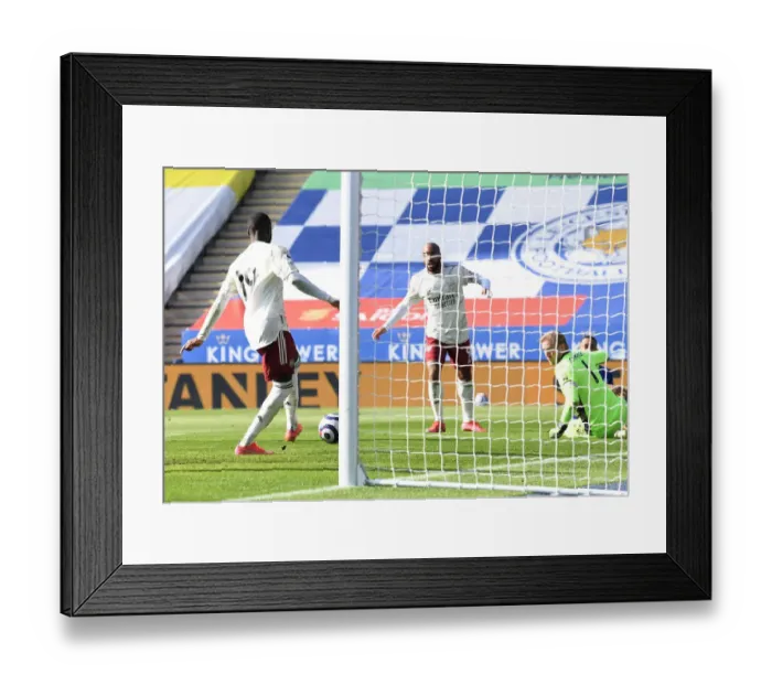 Framed Print : Nicolas Pepe Scores Arsenal's Third Goal: Leicester City vs Arsenal, Premier League 2020-21 Framed Print : Nicolas Pepe Scores Arsenal's Third Goal: Leicester City vs Arsenal, Premier League 2020-21