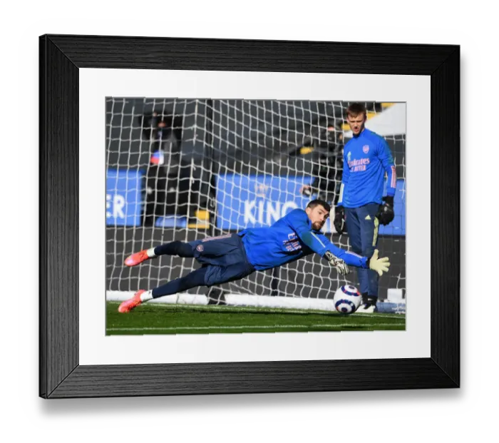 Framed Print : Arsenal's Mat Ryan Prepares: Arsenal vs Leicester Showdown - Premier League 2020-21 Framed Print : Arsenal's Mat Ryan Prepares: Arsenal vs Leicester Showdown - Premier League 2020-21