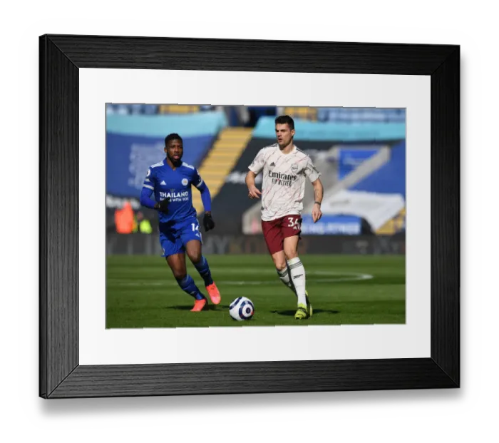 Framed Print : Granit Xhaka's Brilliant Midfield Performance: Arsenal Triumphs Over Leicester City Framed Print : Granit Xhaka's Brilliant Midfield Performance: Arsenal Triumphs Over Leicester City