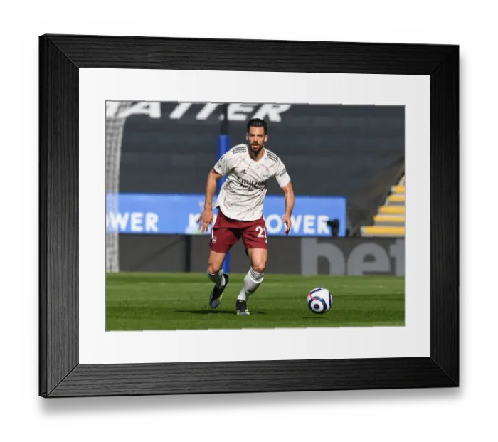 Framed Print : Pablo Mari in Action: Leicester City vs Arsenal, Premier League 2020-21 Framed Print : Pablo Mari in Action: Leicester City vs Arsenal, Premier League 2020-21