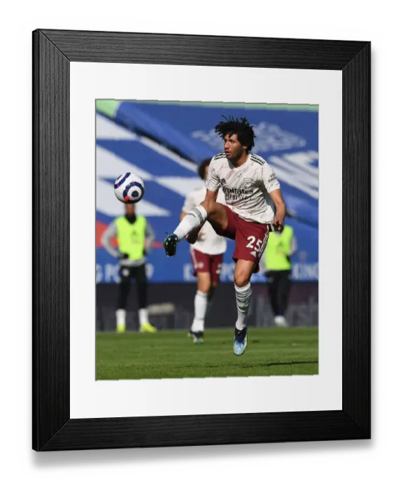 Framed Print : Mohamed Elneny: Arsenal's Brilliant Midfield Performance Against Leicester City Framed Print : Mohamed Elneny: Arsenal's Brilliant Midfield Performance Against Leicester City