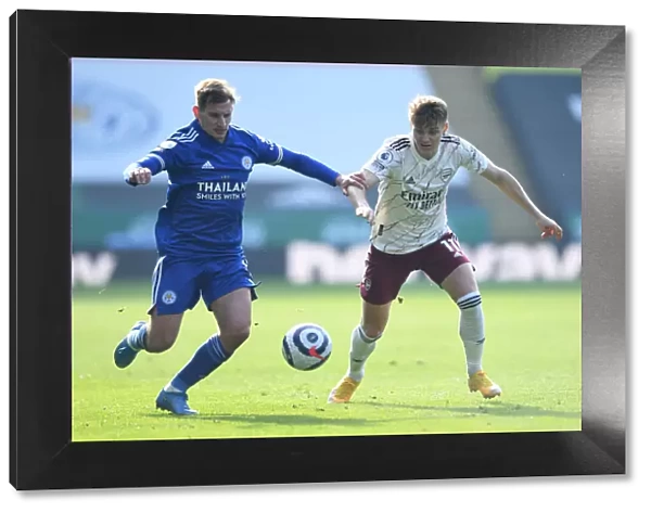 Leicester vs Arsenal: Martin Odegaard Clashes with Marc Albrighton in Premier League Showdown