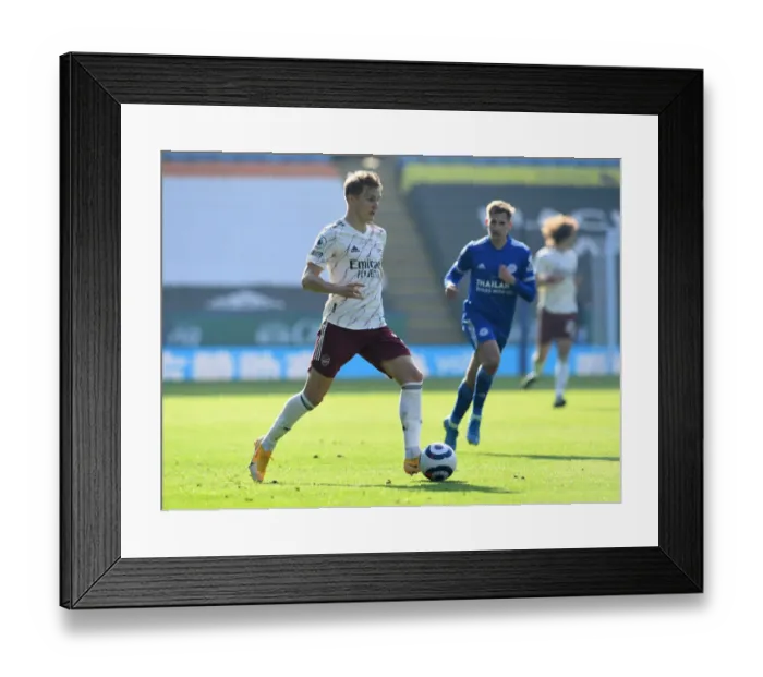 Framed Print : Martin Odegaard in Action: Arsenal vs. Leicester City, Premier League 2020-21 Framed Print : Martin Odegaard in Action: Arsenal vs. Leicester City, Premier League 2020-21