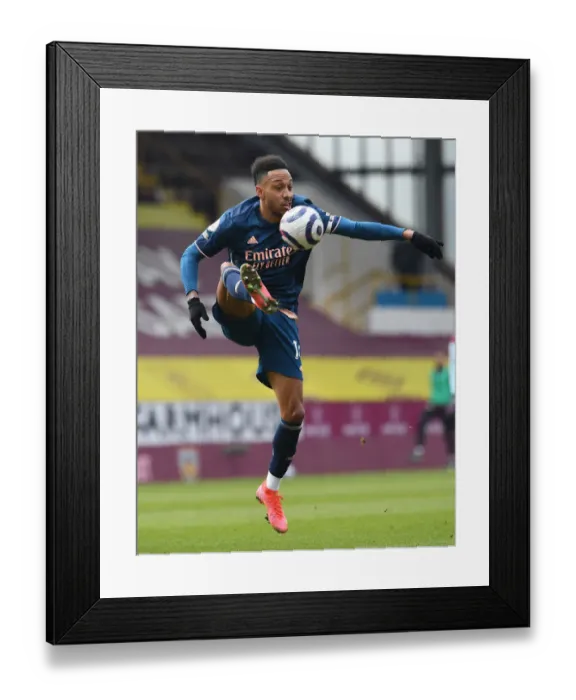 Framed Print : Arsenal's Aubameyang Scores in Empty Turf Moor: Burnley vs Arsenal, Premier League 2021 Framed Print : Arsenal's Aubameyang Scores in Empty Turf Moor: Burnley vs Arsenal, Premier League 2021