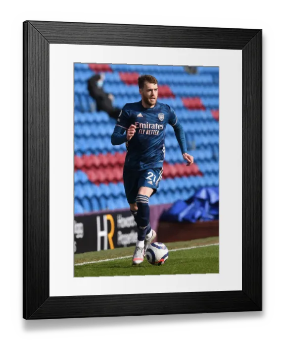 Framed Print : Burnley vs. Arsenal: Empty Turf Moor in Premier League Amidst Coronavirus Restrictions