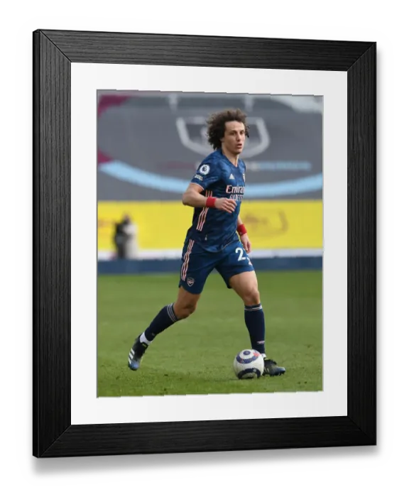 Framed Print : Arsenal's David Luiz in Action at Empty Turf Moor: Burnley vs Arsenal, Premier League 2021 Framed Print : Arsenal's David Luiz in Action at Empty Turf Moor: Burnley vs Arsenal, Premier League 2021